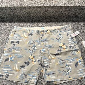 Tommy Bahama Sailboat Print Shorts